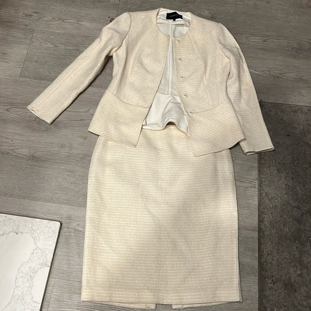 Lafayette 148 Blazer Dress Suit